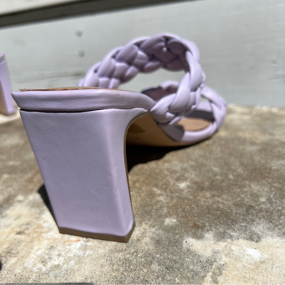 Bcbgeneration Lavender Braided Heels - image 4
